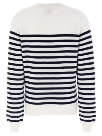 Khaite Womens Bicolor Cashmere Cardigan Clothing