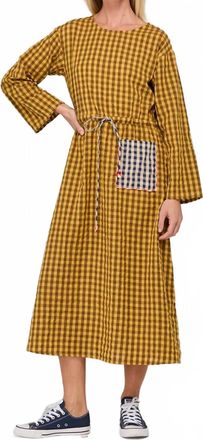 Boom Shankar Akari Dress In Mustard