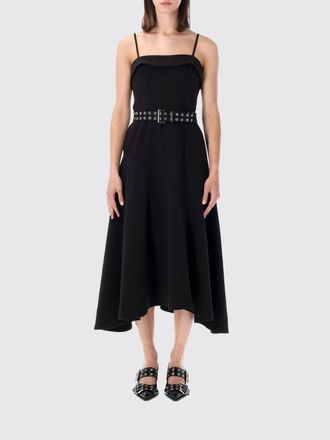 Ganni Abito asimmetrico in twill