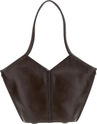 Hereu Calella Tote - Dames - Handtassen - Bruin - ONE Size - Leer - Tassen