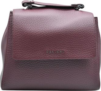 Orciani Tassen, Dames, Rood, ONE Size, Leer, Sveva Soft Small Bag