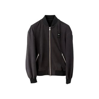 Blauer Bomber Jackets, female, Black, Size: XS Devine Bomber