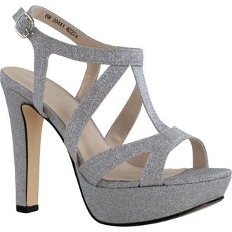 Touch Ups Marley Platform Sandal in Silver at Nordstrom, Size 5.5