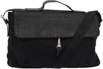 Burberry Pre-owned Cross Body Bags, female, Black, Size: ONE SIZE Pre-owned Vintage Hand Bag