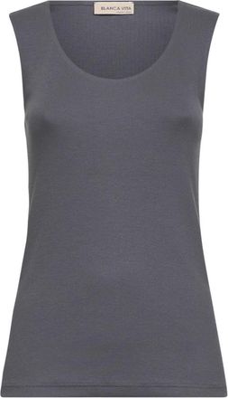 Blanca Vita Sleeveless Top - Dames - Tops zonder mouwen - Grijs - M - Tops