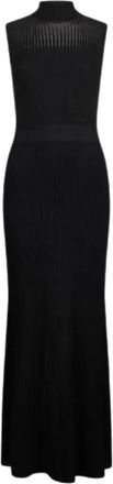Liu Jo Sweaters Black - Dames - Maxi kleedjes - Zwart - S - Kleedjes
