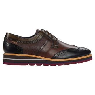 Pikolinos Durcal Leather Mens Lace Up Shoes - Black - Size:UK 10.5-11