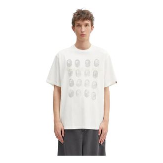 A Bathing Ape A Bathing Ape, Heren, Tops, Wit, Maat: XL Katoen