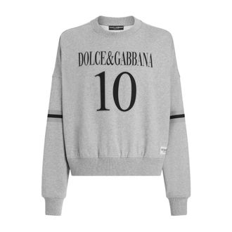 Dolce & Gabbana Hombre, Sudaderas, Gris, Talla: S