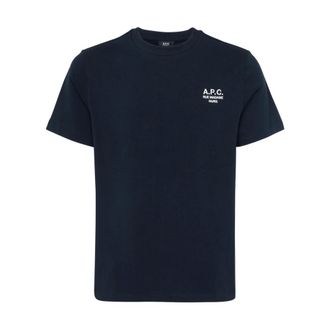 A.P.C. Hombre, Camisetas, Azul, Talla: XL