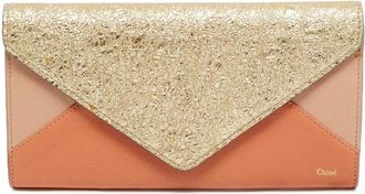 Chlo&eacute; Portemonnee met omslag - Oranje