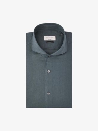 Gentiluomo Linnen Overhemd | Grijs