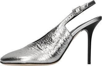 Coperni Met Hak Pompen - Dames - Pumps - Grijs - 37 EU - Leer - Schoenen