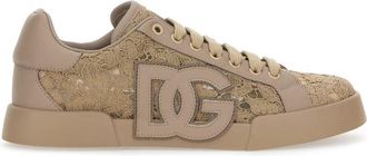 Dolce & Gabbana Sneaker With Embroidery-Donna
