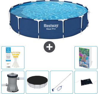 Bestway Piscina Bestway Steel Pro Redonda - 396x84 Cm - 7-piezas S241