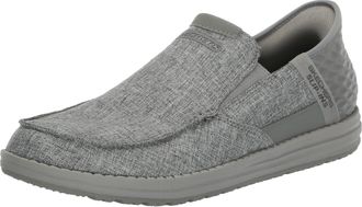 Skechers Mens 210840 Moccasin, Gry, 7.5 UK