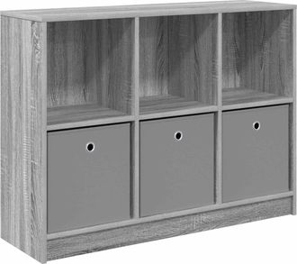 vidaXL Aparador Gris Sonoma 102 X 32 X 73,5 Cm Vidaxl