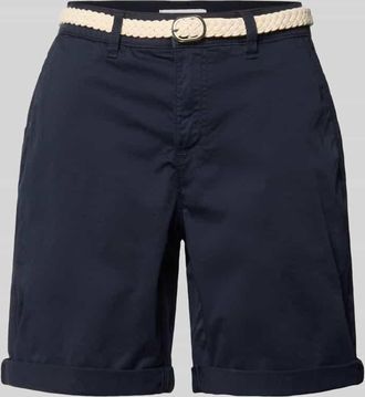 s.Oliver Red Label Regular Fit Bermudas aus Baumwoll-Mix in Marine, Gr&ouml;&szlig;e 34