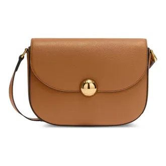 Furla Tassen, Dames, Bruin, ONE Size, Leer, Moonlight S Crossbody