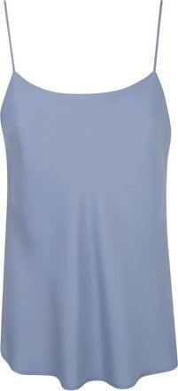Herno Sleeveless Top - Dames - Tops zonder mouwen - Blauw - M - Polyester - Tops
