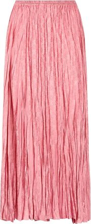 Roberto Cavalli Gonna midi plissé - Rosa