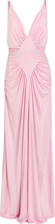 Versace Draped Satin-jersey Gown - Pink - 42 (UK10 / S)