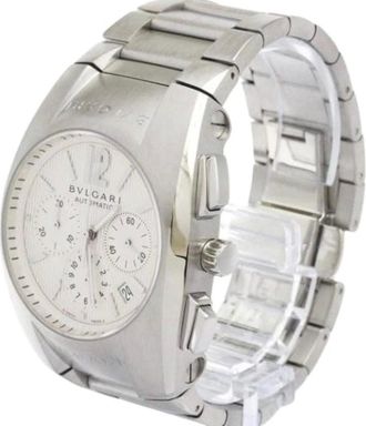 Bulgari Pre-owned Watches, male, Gray, Size: ONE SIZE Pre-owned Ergon Eg40Sch Wristwatch