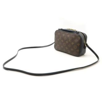 Louis Vuitton Pre-owned Cross Body Bags, female, Brown, Size: ONE SIZE Pre-owned Saintonge Monogram 2way bag