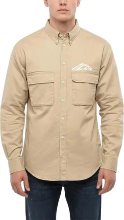 Dsquared2 Beige Regular Logo Shirt