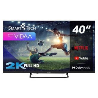 No Brand Smart Tech 40FV02V Smart TV 40 Pollici Full HD Display LED Sistema Vidaa DVBT2/C/S2 Classe E Wi-Fi colore Nero