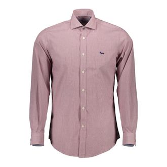 Harmont & Blaine Trendy en Modern Rood Katoenen Overhemd - Heren - Casual Overhemden - Rood - 3XL - Katoen - Overhemden