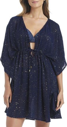 Bleu Rod Beattie Golden Hour Sequin Caftan Coverup