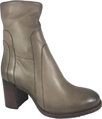 Mjus Stijlvolle laars voor vrouwen - Dames - Laarzen met Hak - Grijs - 40 EU - Schoenen