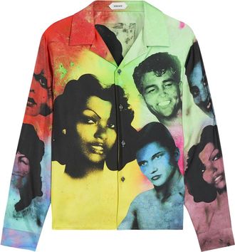 Versace Printed Silk Shirt - Multicoloured 1 - 54 (IT54 / Xxl)