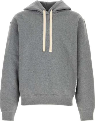 Jil Sander Grey Solid Regular Hoodie