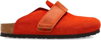 Birkenstock Loma strap nubuck leather mules - women - Nubuck Leather/Calf Suede/Polyethylene vinyl acetate (PEVA)/Calf Leather/Cork - 37 Narrow