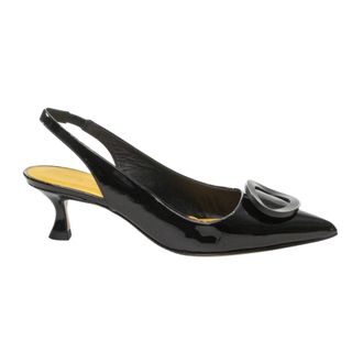 Mara Bini Dames, Schoenen, Zwart, Maat: 38 EU Leer