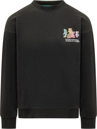 Barrow Black Crew Neck Sweatshirt