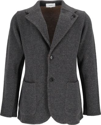 Lardini Tailored Virgin Wool Cashmere Jacket