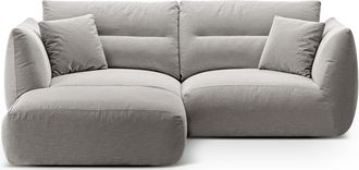 CXL by Christian Lacroix 3-Sitzer Designer Ecksofa Maurie - Strukturstoff Chenille