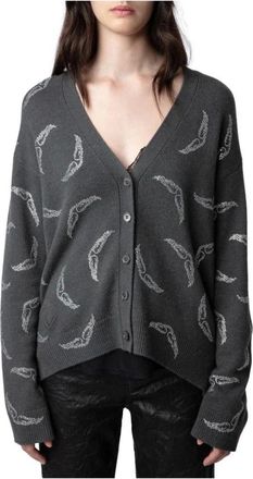 Zadig&Voltaire Donna, Maglie, Grigio, M, new