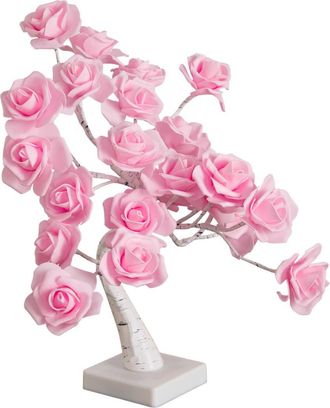 Nearly Natural 2-ft Pre-Lit Artificial Valentines Day Twig Tree with 24 Rose Shaped LED Lights in Pink at Nordstrom