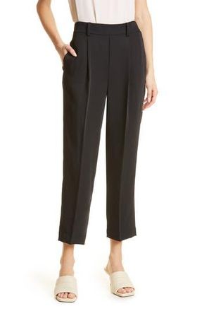 Vince Tapered Pull-On Pants in Black at Nordstrom Rack, Size Large
