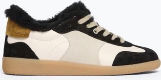 Freda Salvador Womens Jackie Leather Sneaker In Black