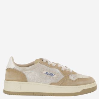 Autry Womens Sneakers Medalist Low Multicolour Leather Trainers