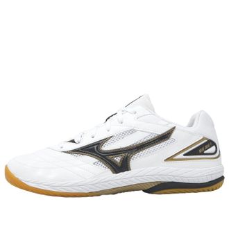 Mizuno Wave Drive 9 White Black Gold 81GA220552
