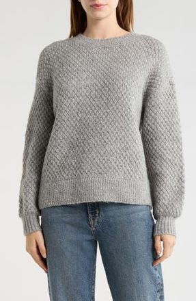 Elodie Crewneck Sweater in Heather Grey at Nordstrom Rack, Size X-Large