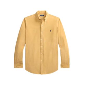 Ralph Lauren Overhemden - Heren - Overhemden - Beige - Maat: L Zijde