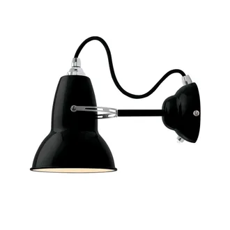 Anglepoise Original 1227 Wandleuchte, Kabel schwarz, Jet Black
