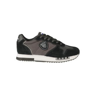 Blauer Black Polyester Athletic Mens Sneakers